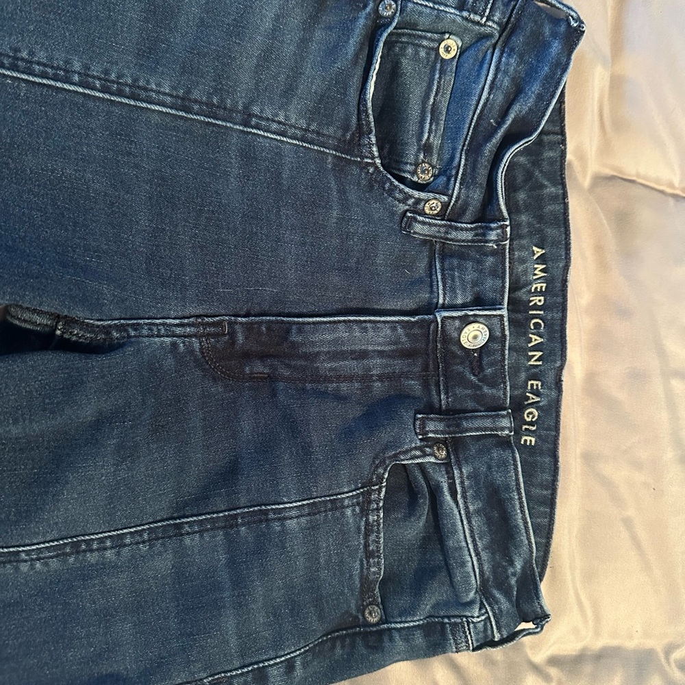 American Eagle Outfitters High Rise Blue Jeans